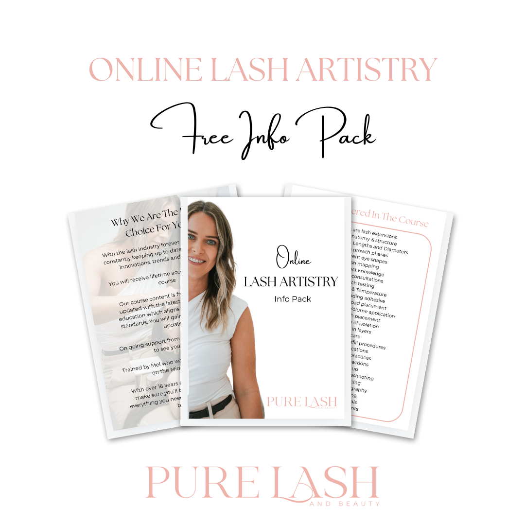 Online Lash Artistry Info Pack