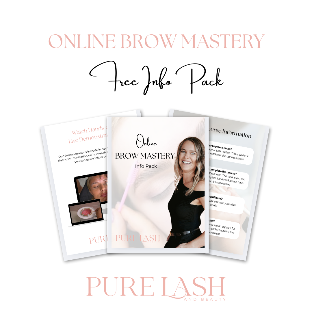 Online Brow Mastery Info Pack