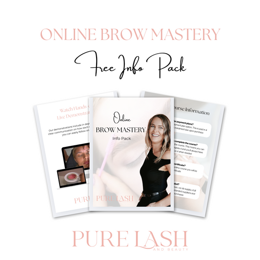 Online Brow Mastery Info Pack